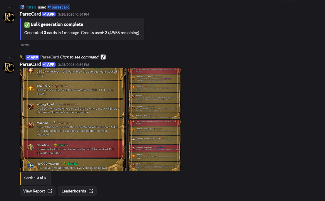 5 Discord Generations